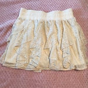 High waisted skirt
